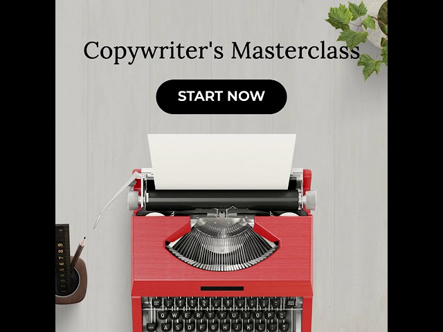 Copywriter's Masterclass