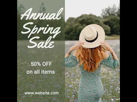 Annual Spring Sale