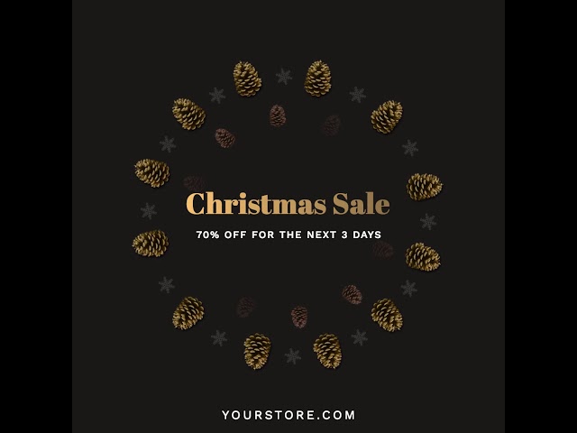 Christmas Sale Social Post