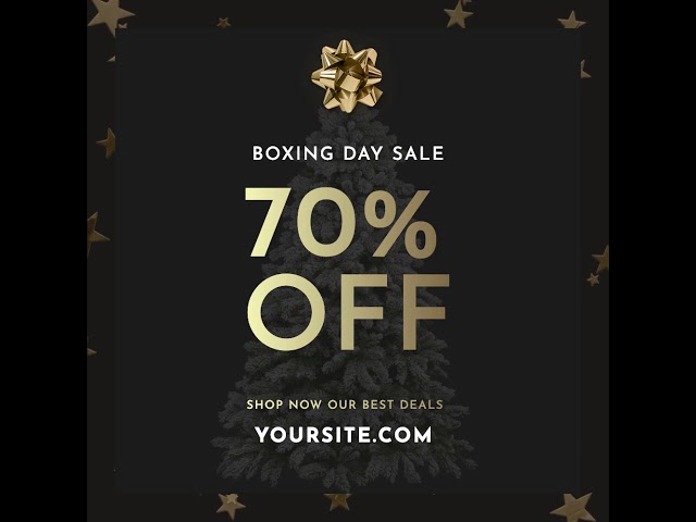 Boxing Day Sale Social Post