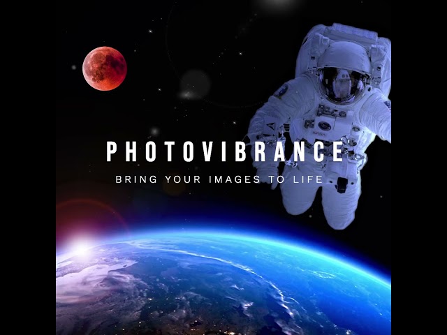 Astronaut PhotoVibrance 3D Parallax Motion Photo Sample